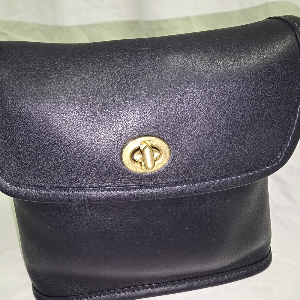 Coach Vintage Tango Flap Bag - Navy - Picture 8 of 8
